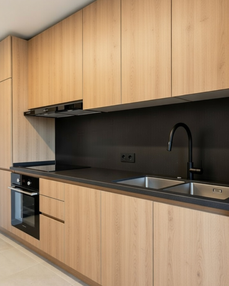 Image de la cuisine du projet Villa Belazur SGH Tanger Maroc