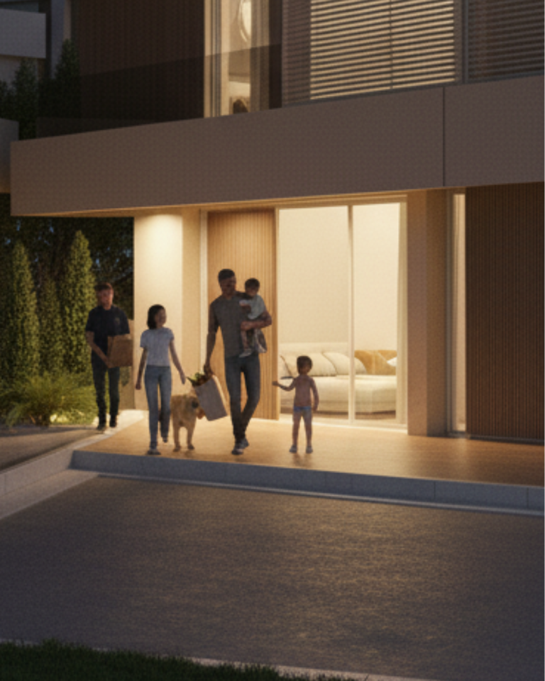 Vue extérieure Villa Belazur SGH Tanger Maroc